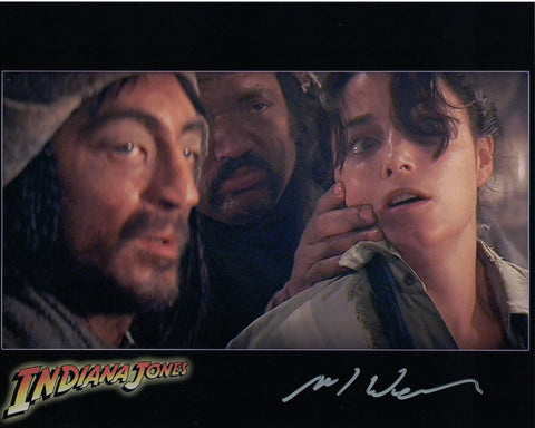 MALCOLM WEAVER - Ratty Nepalese in Raiders of The Lost Ark - hand signed 10 x 8 photo