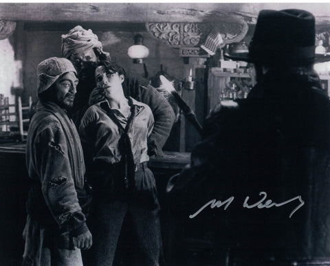 MALCOLM WEAVER - Ratty Nepalese in Raiders of The Lost Ark - hand signed 10 x 8 photo