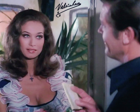 VALERIE LEON - Hotel Receptionist  in James Bond - The Spy Who Loved Me -  hand signed 10 x 8 photo