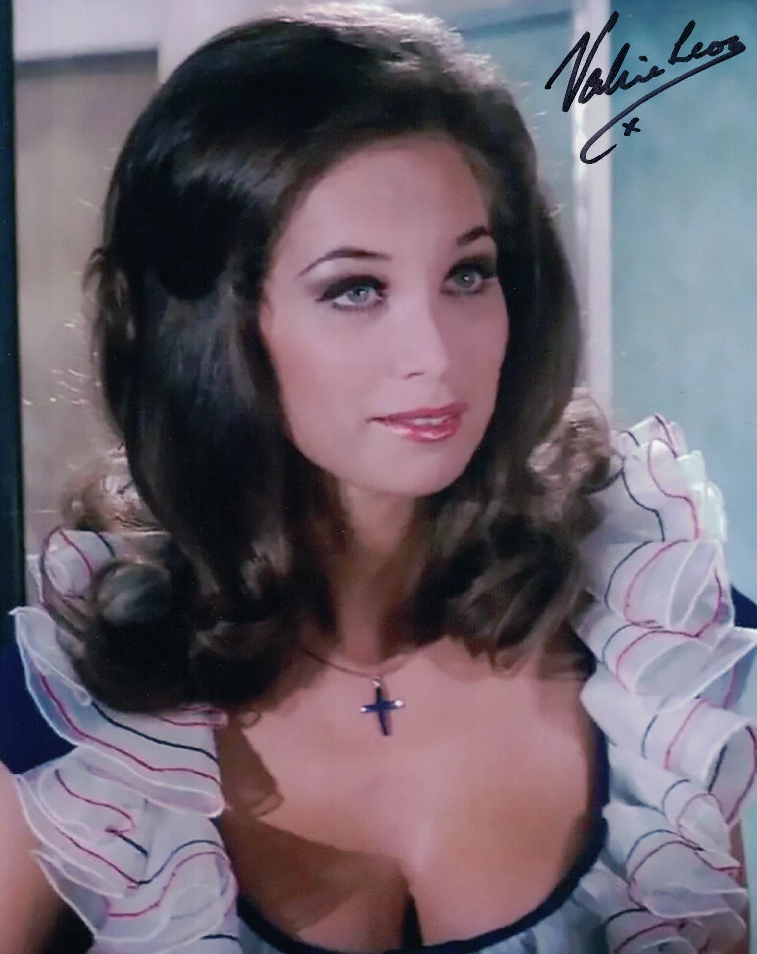 VALERIE LEON - Hotel Receptionist  in James Bond - The Spy Who Loved Me -  hand signed 10 x 8 photo