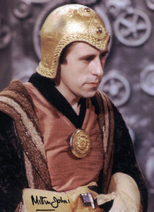 MILTON JOHNS - Castellan Kelner in Doctor Who - The Invasion of Time -hand signed 10 x 8 photo