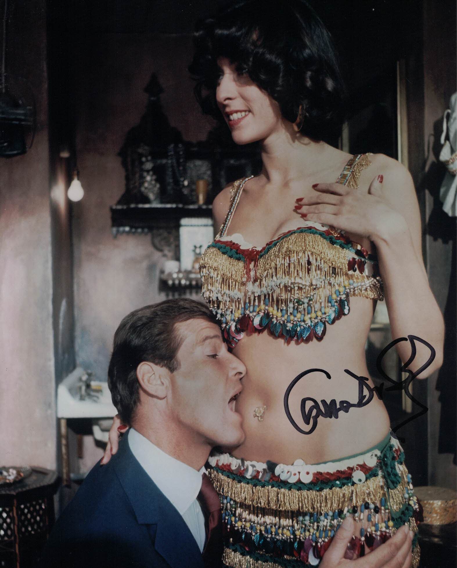 CARMEN DU SAUTOY - Saida in The Man With The Golden Gun _ James Bond hand signed 10 x 8 photo