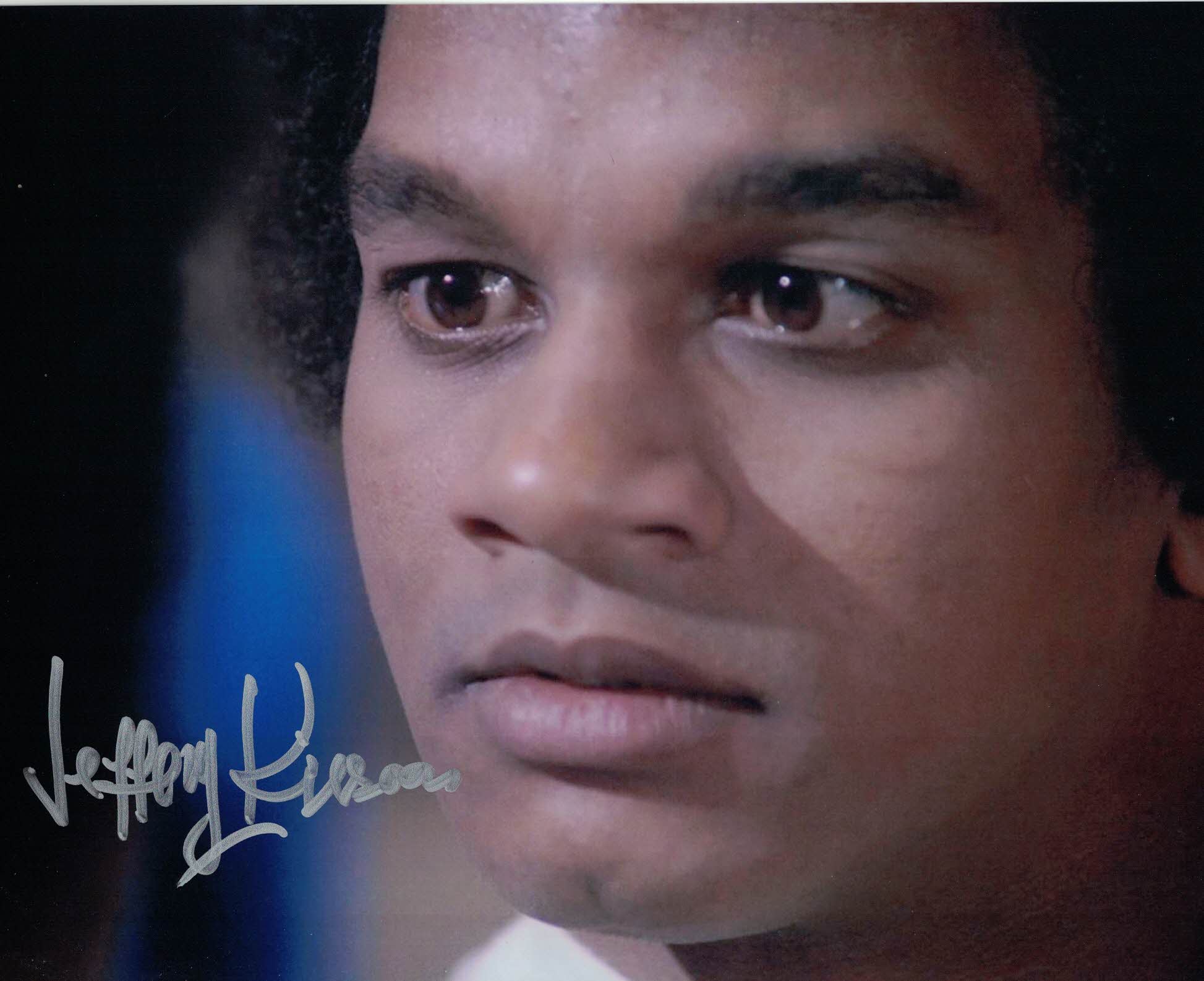 JEFFREY KISSOON as Dr Bon Vincent in Space 1999 hand signed 10 x 8 photo