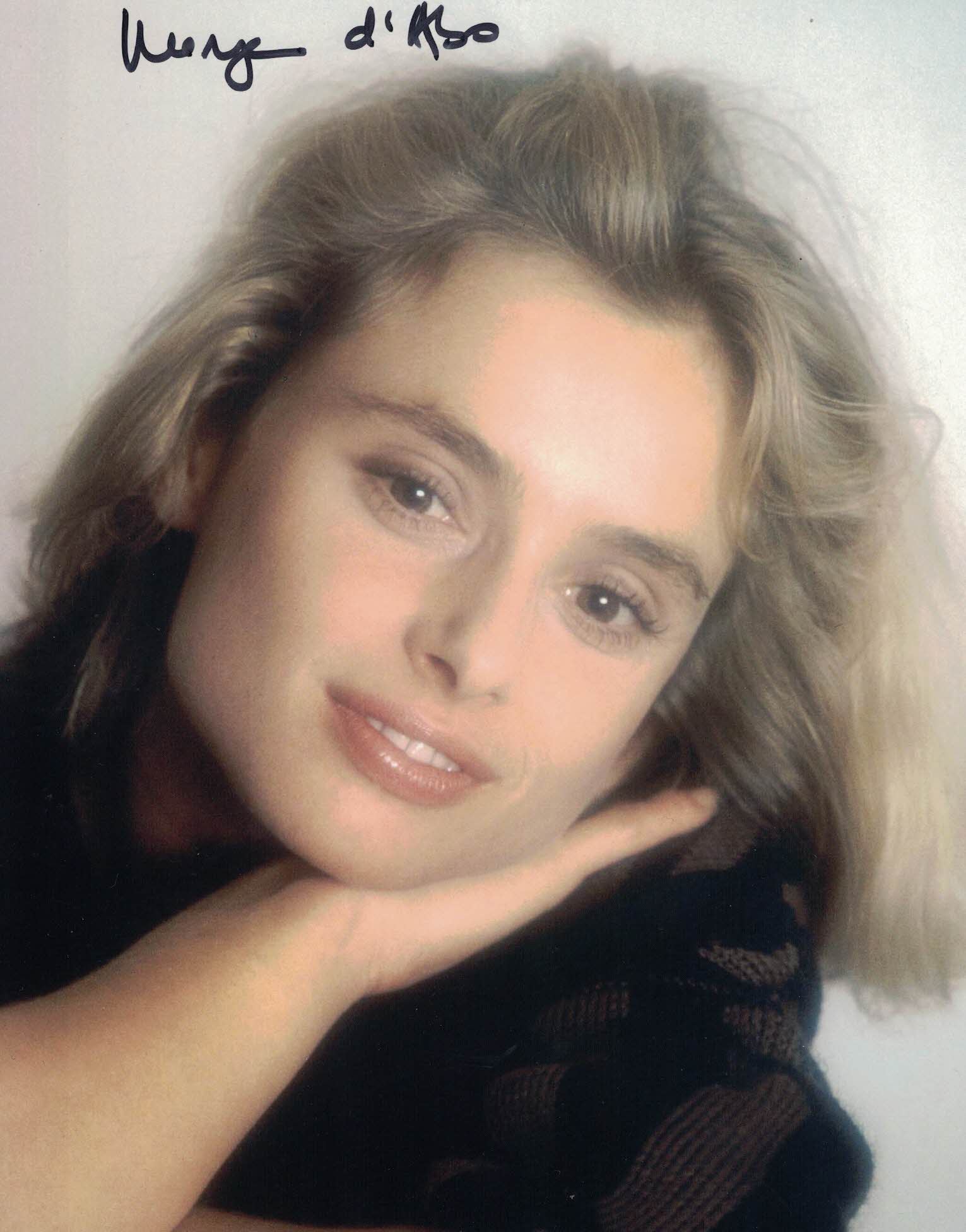 MARYAM D'ABO - Kara from The Living Daylights James Bond - hand signed 10 x 8 photo