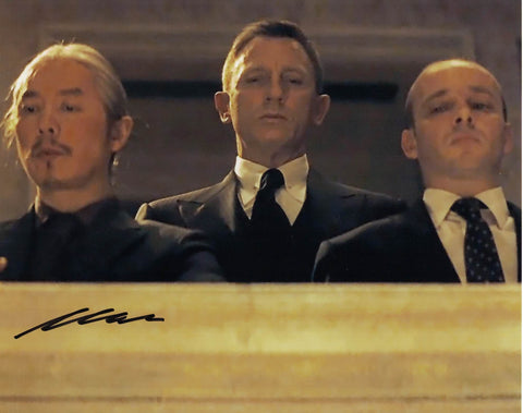 CLEM SO Spectre Crime Boss in Spectre - James Bond hand signed 10 x 8 photo