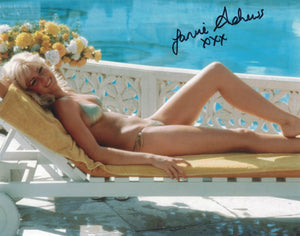 JANINE ANDREWS - Octopussy Girl in Octopussy, James Bond - hand signed 10 x 8 photo