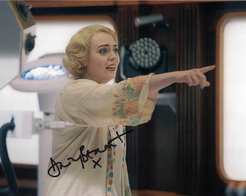 DAISY BEAUMONT - Maisie Pitt in Mummy On The Orient Express - Doctor Who - hand signed 10 x 8 photo