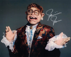 PHILP POPE - voice of Elton John on Spitting Image - hand signed 10 x 8 photo