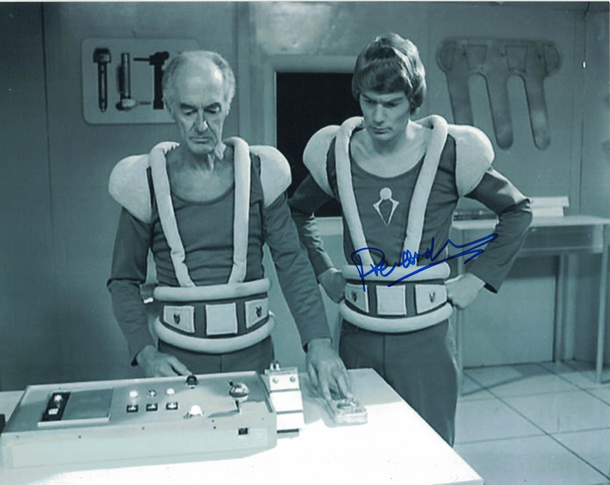 PRENTIS HANCOCK - Salamar in Doctor Who - Planet of Evil hand signed 10 x 8 photo