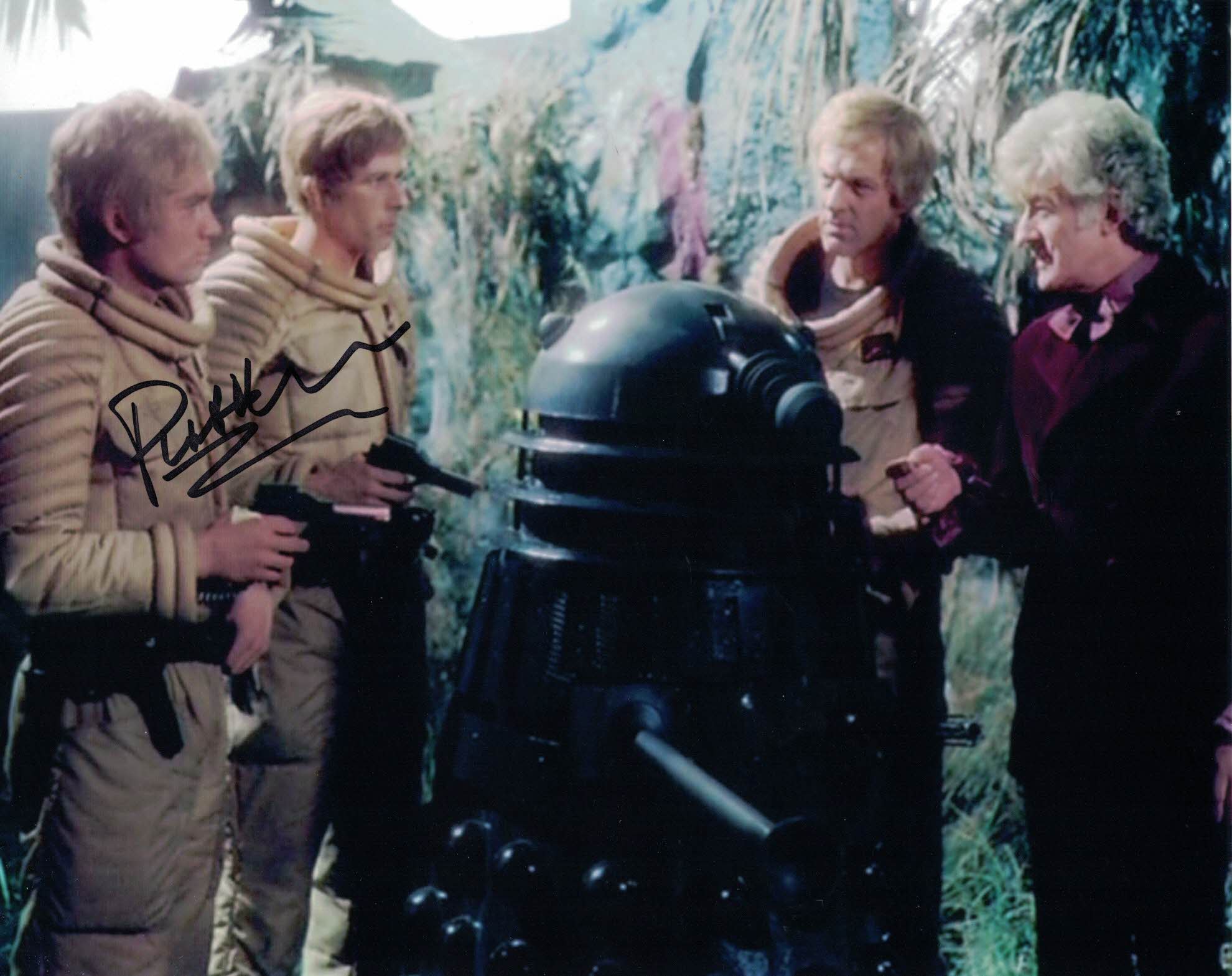 PRENTIS HANCOCK - Vaber in Doctor Who - Planet of the Daleks - hand signed 10 x 8 photo