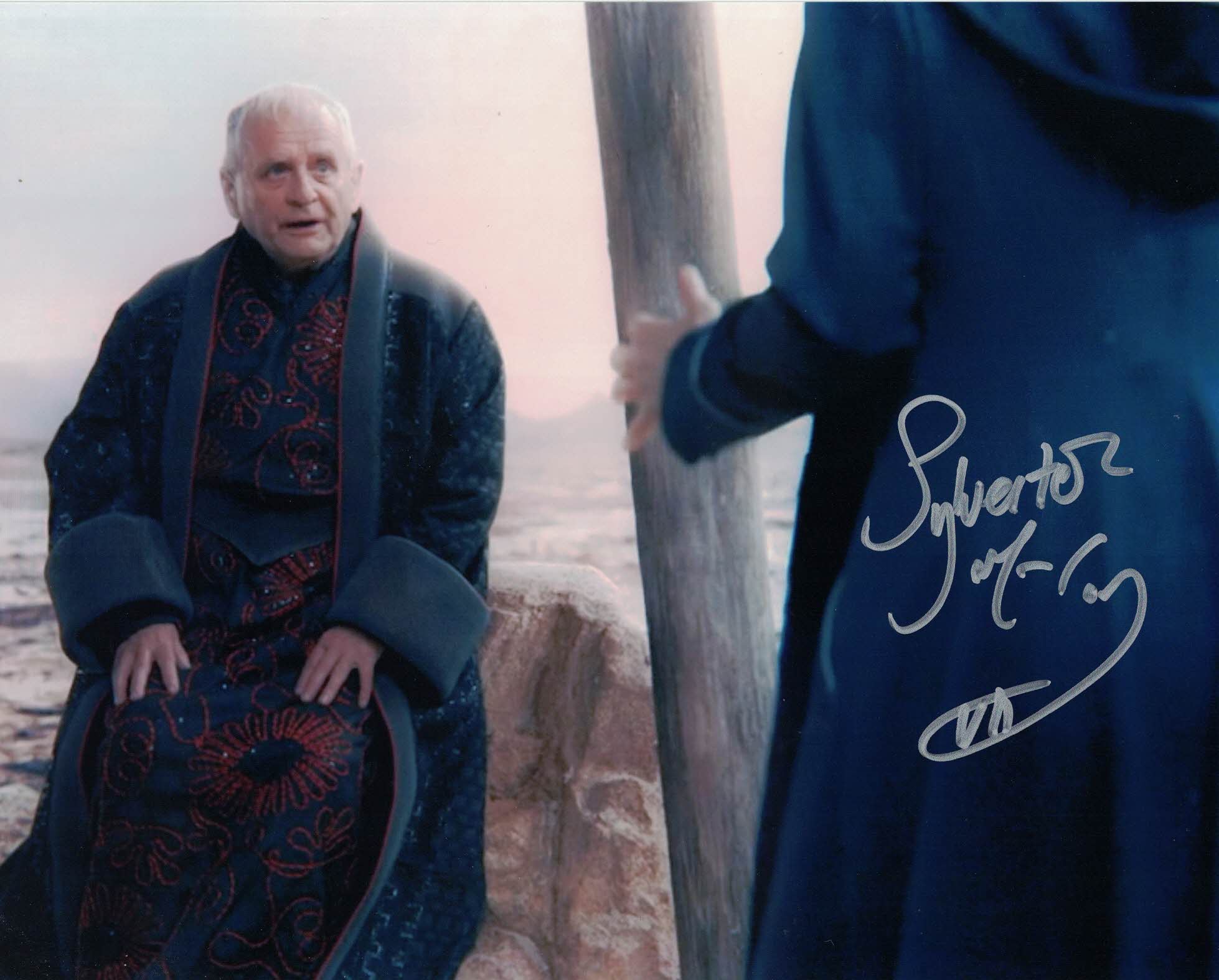 SYLVESTER MCCOY - 7th Doctor Who - The Power of The Doctor - hand signed 10 x 8 photo
