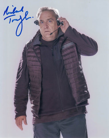 MICHAEL TROUGHTON - Albert Smithie in Last Christmas - Doctor Who hand signed 10 x 8 photo
