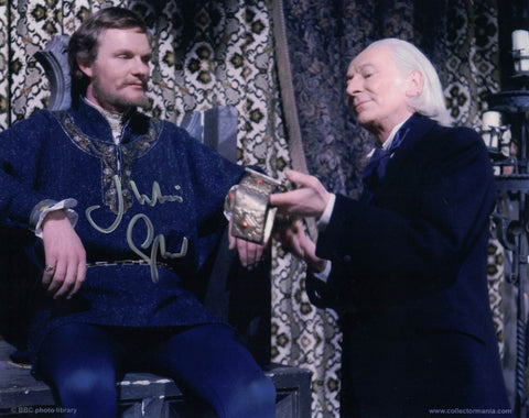 JULIAN GLOVER - King Richard - The Crusades Doctor Who -  hand signed 10 x 8 photo