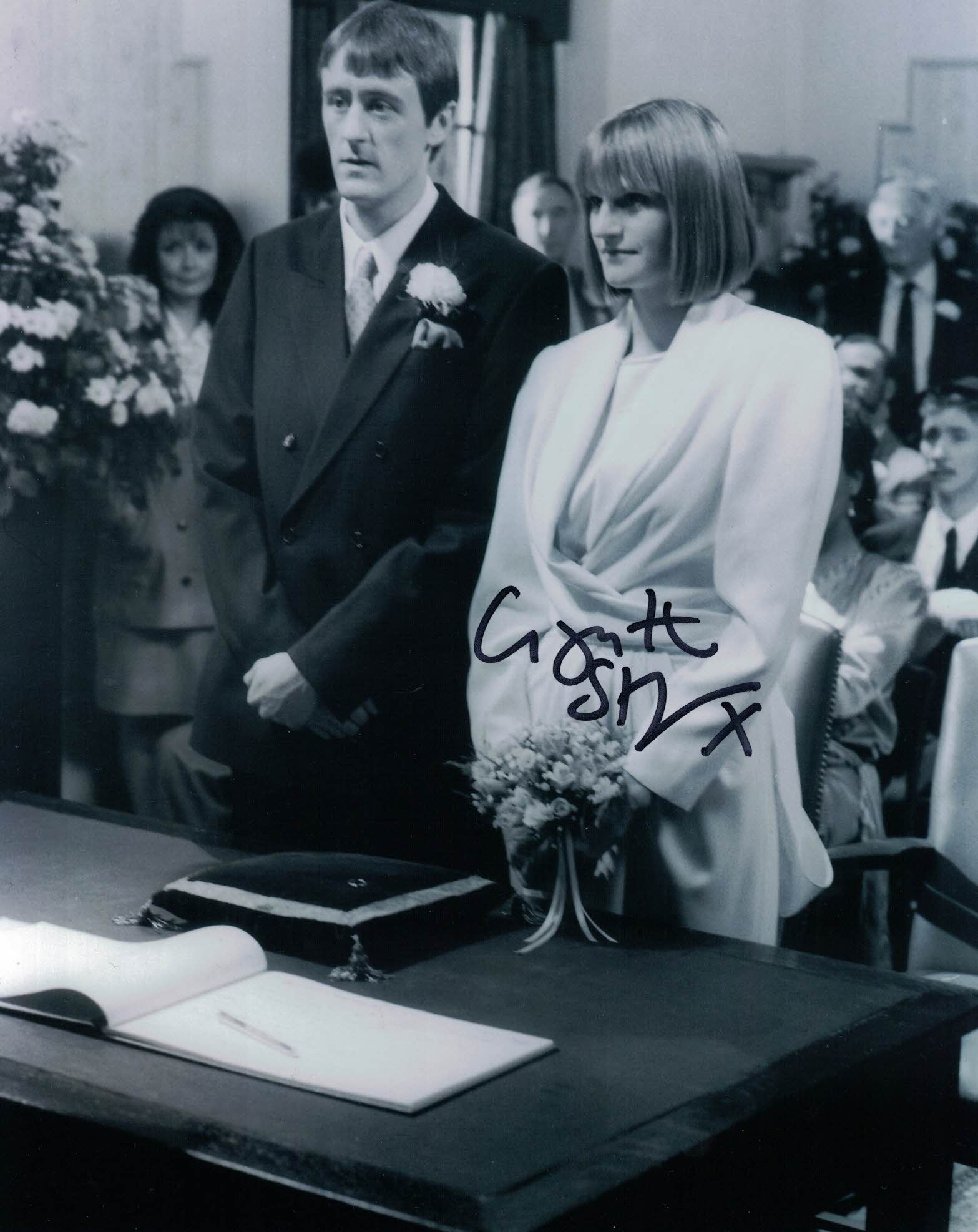 GWYNETH STRONG - Cassandra in Only Fools & Horses - hand signed 10 x 8 photo