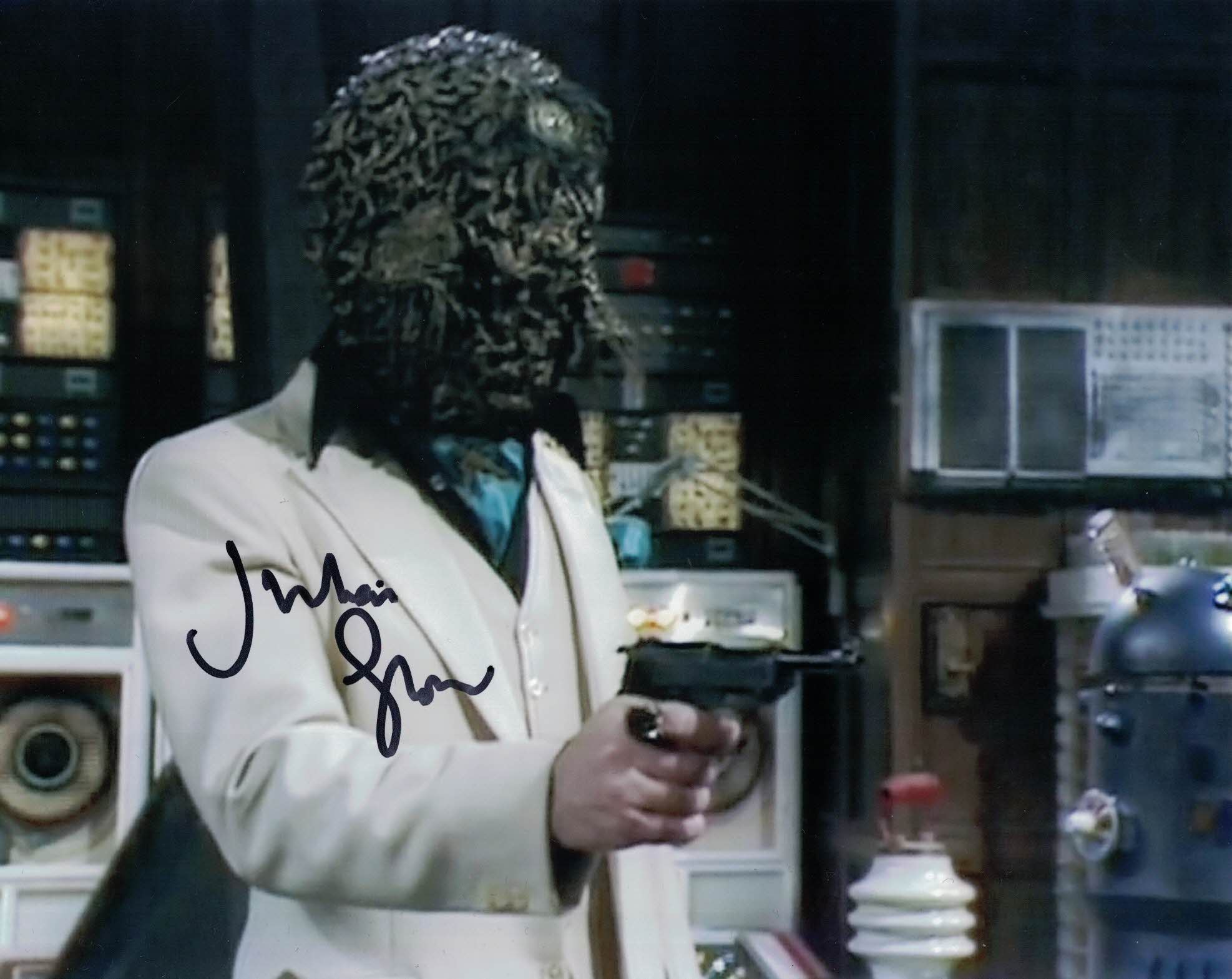 JULIAN GLOVER - Scarlioni - City of Death Doctor Who -  hand signed 10 x 8 photo