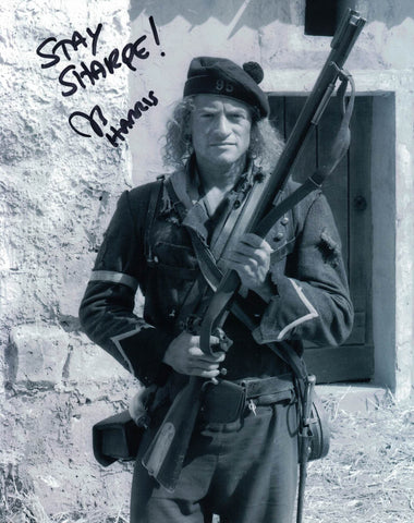 JASON SALKEY - Harris in Sharpe - hand signed 10 x 8 photo