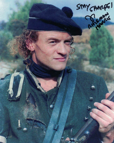 JASON SALKEY - Harris in Sharpe - hand signed 10 x 8 photo