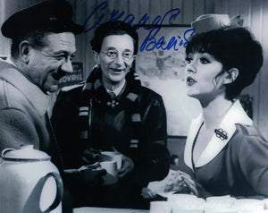 AMANDA BARRIE - Anthea in Carry On Cabby  hand signed 10 x 8 photo