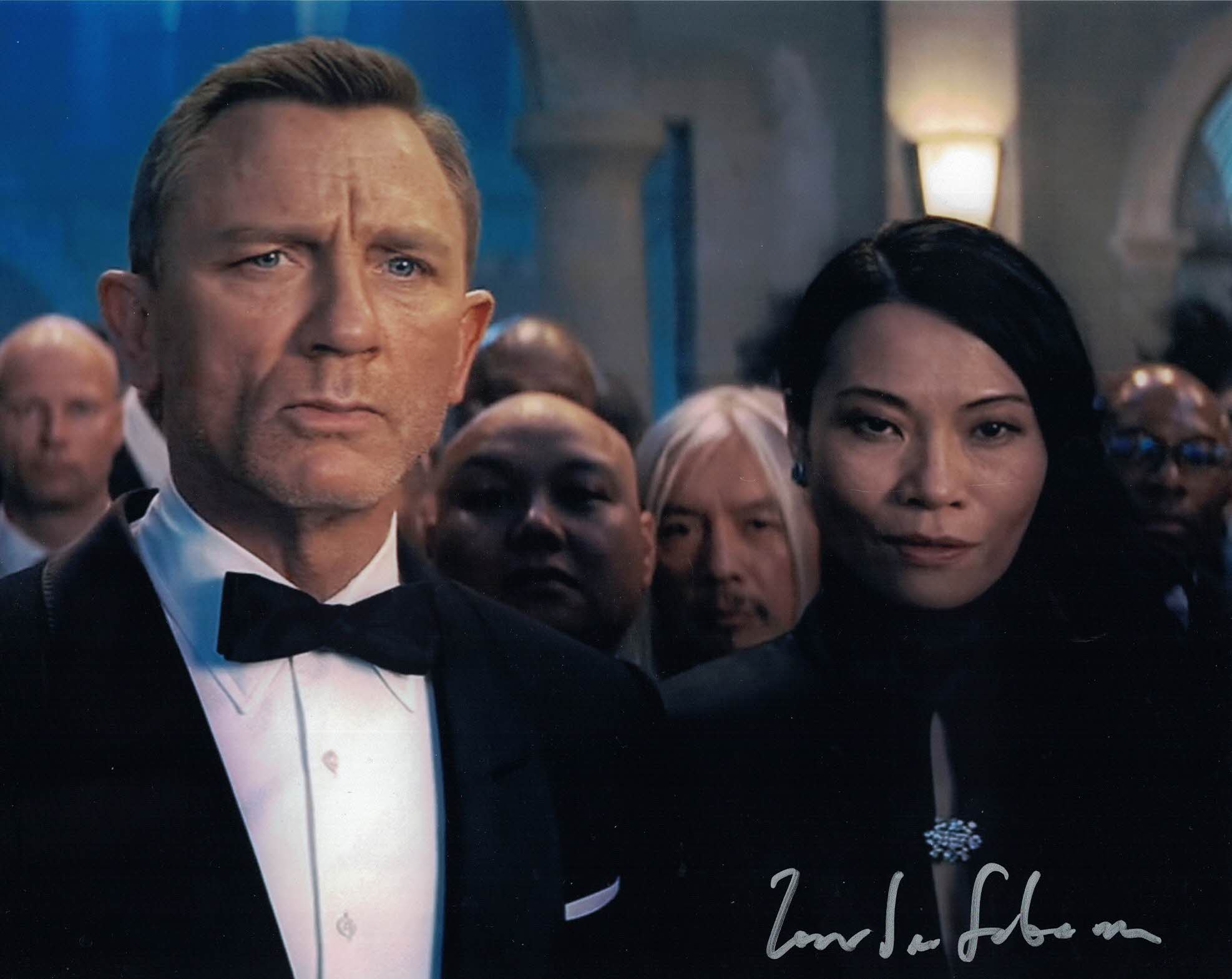 LOURDES FABERES - Spectre Agent - No Time To Die  James Bond- hand signed 10 x 8 photo