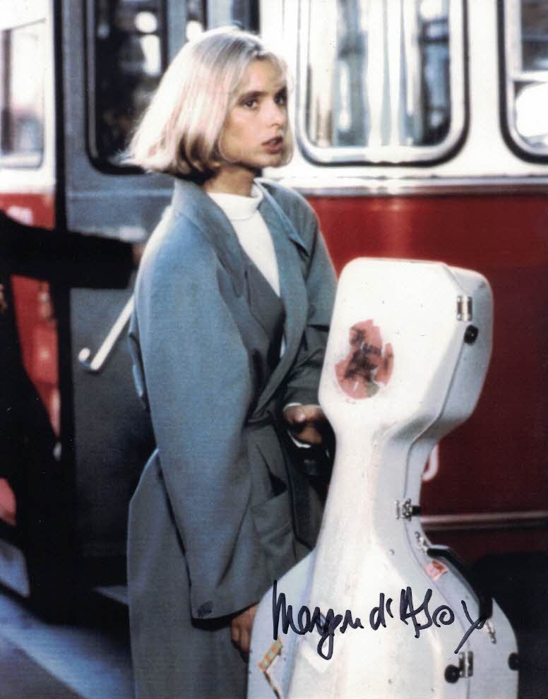 MARYAM D'ABO - Kara from The Living Daylights James Bond - hand signed 10 x 8 photo