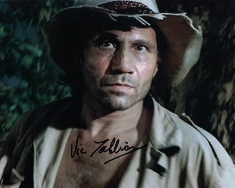 VIC TABLIAN - Barranca in Raiders of The Lost Ark hand signed 10 x 8 photo