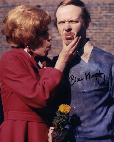 BRIAN MURPHY - George in George and Mildred hand signed 10 x 8 photo