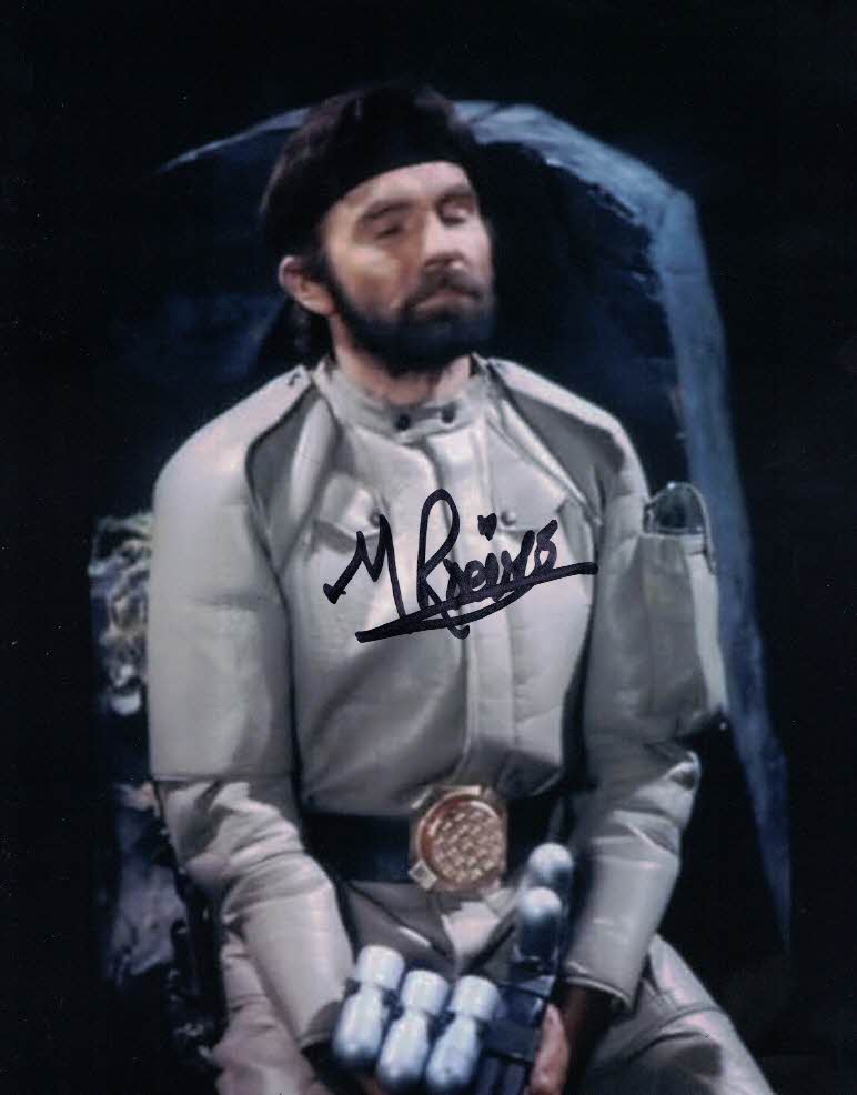 MAURICE ROEVES - Stotz in Caves of Androzani - Doctor Who hand signed 10 x 8 photo