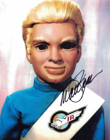 MATT ZIMMERMAN - Alan Tracy in Thunderbirds hand signed 10 x 8 photo