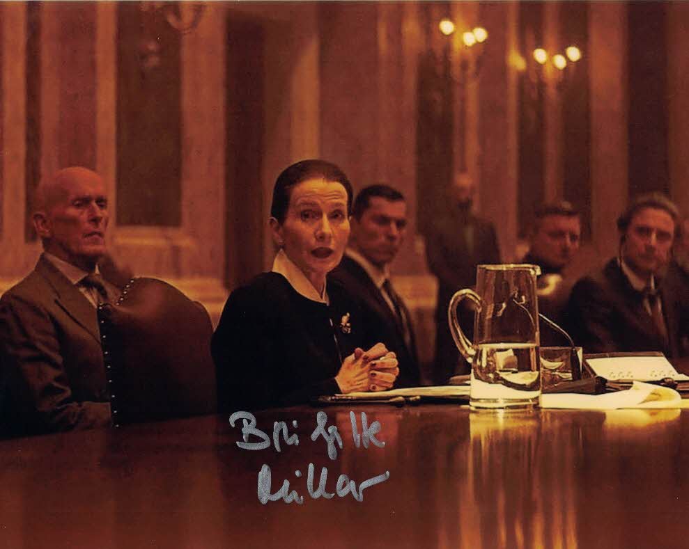 BRIGITTE MILLAR - Vogel in Spectre & No Time To Die hand signed 10 x 8 photo