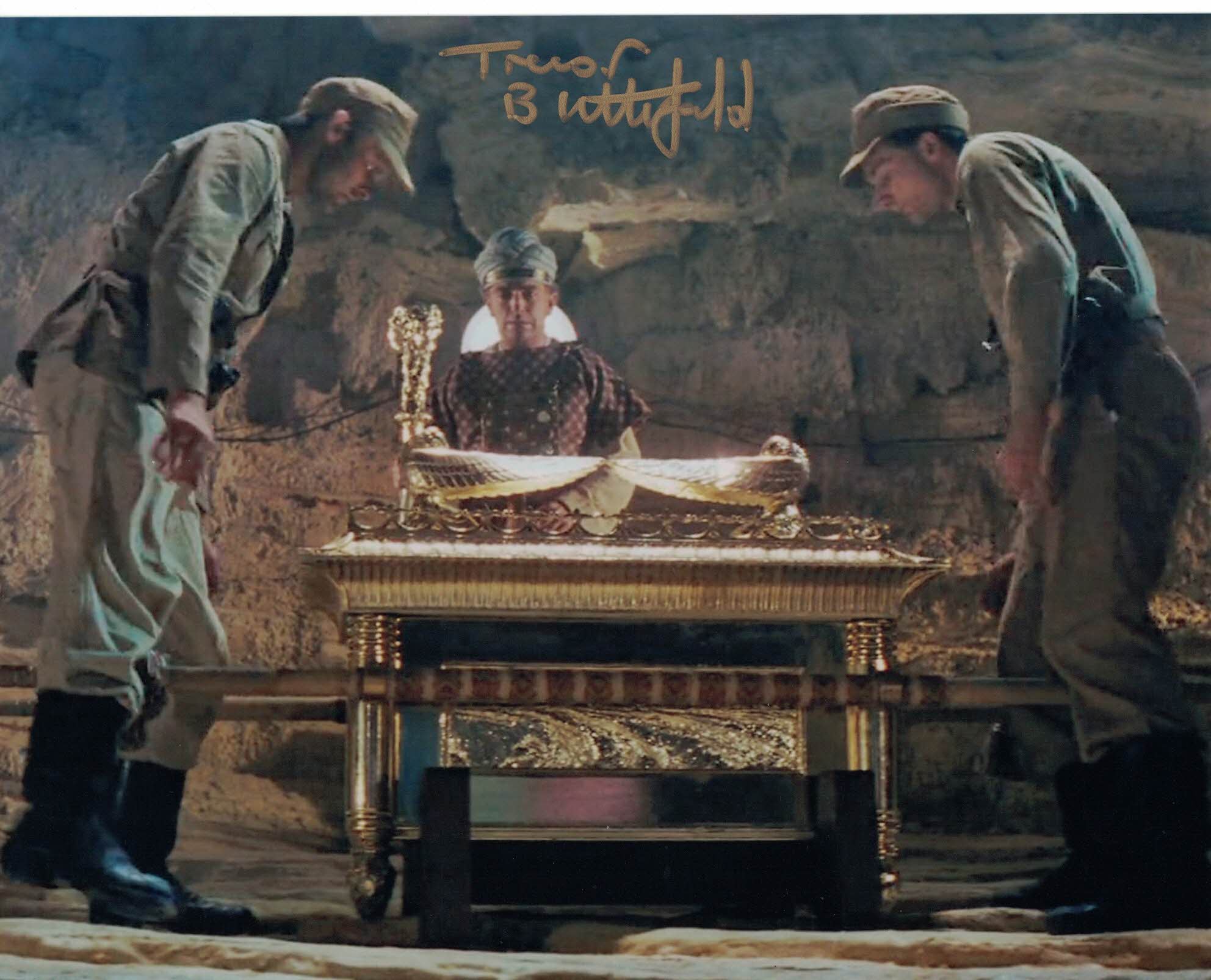 TREVOR BUTTERFIELD - Ark Carrier in Indiana Jones & The Raiders of The Lost Arks  hand signed 10 x 8 photo