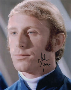 JOHN LYONS - SHADO Guard in UFO - hand signed 10 x 8 photo
