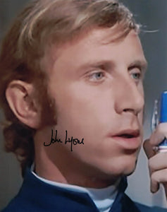 JOHN LYONS - SHADO Guard in UFO - hand signed 10 x 8 photo