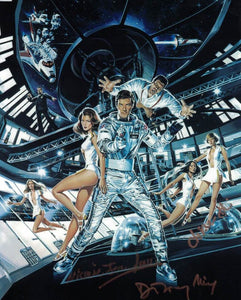 MOONRAKER triple signed by Diane Thierry Mieg, Nicaise Jean Louis & Christina Hui - Drax's girls