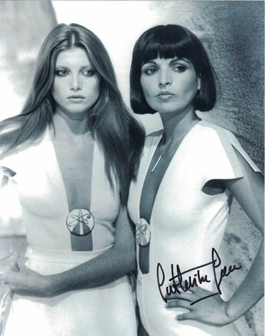 CATHERINE SERRE - Drax girl from Moonraker hand signed 10 x 8 photo