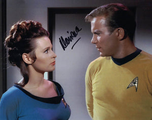MARIANNA HILL -as Dr Helen Noel - Star Trek - Dagger of The Mind (1966) hand signed 10 x 8 photo