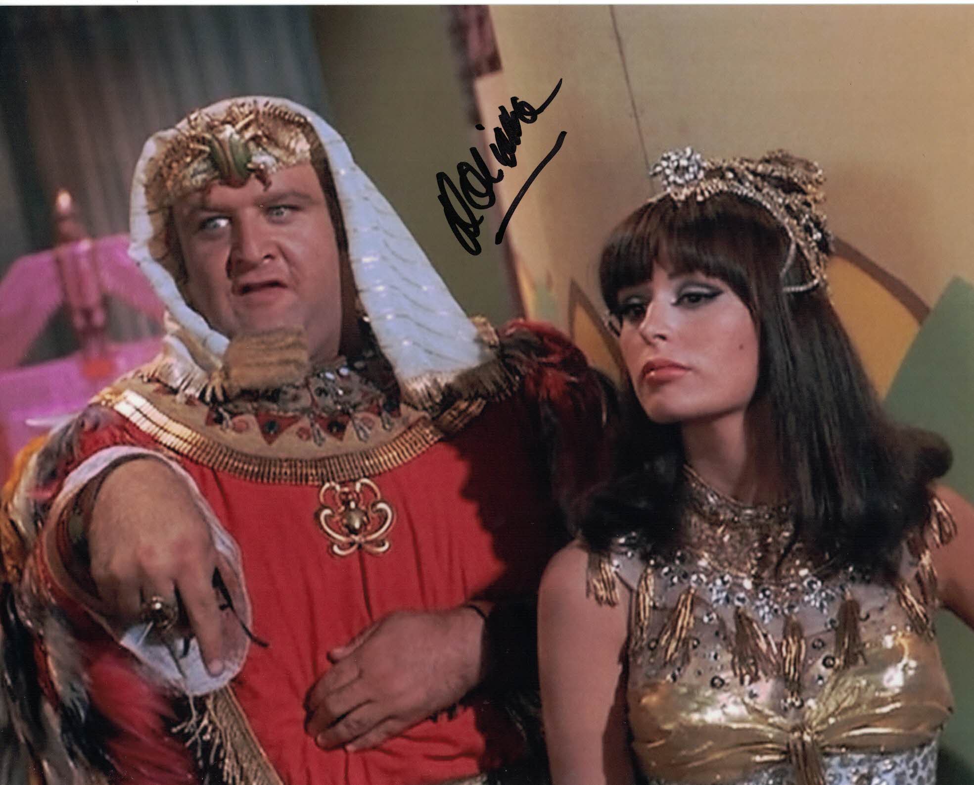 MARIANNA HILL -as Cleo Patrick in Batman hand signed 10 x 8 photo