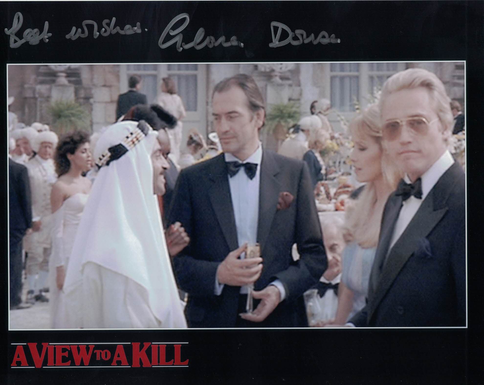 GLORIA DOUSE - Zorin Party Girl in James Bond A View To A Kill