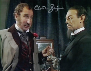 CHRISTOPHER BENJAMIN -Jago in Doctor Who - The Talons of Weng Chiang hand signed 10 x 8 photo