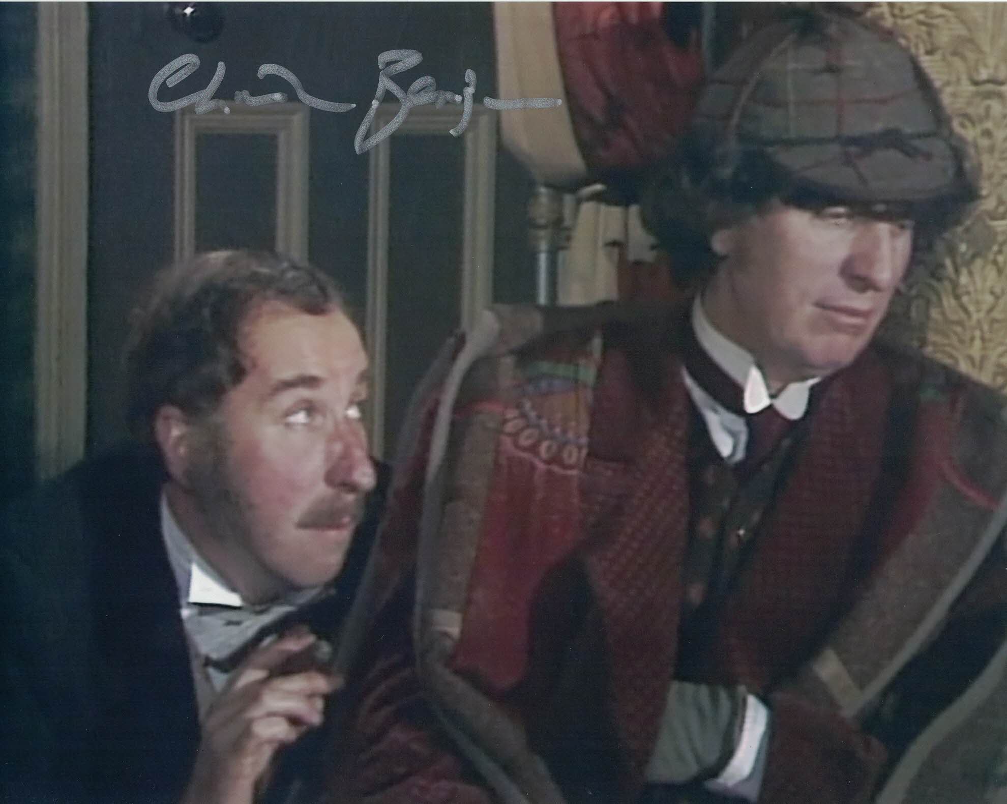 CHRISTOPHER BENJAMIN -Jago in Doctor Who - The Talons of Weng Chiang  hand signed 10 x 8 photo