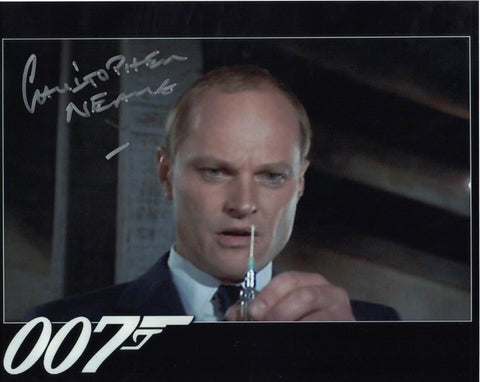 CHRISTOPHER NEAME -Fallon, Licence To Kill  hand signed 10 x 8 photo