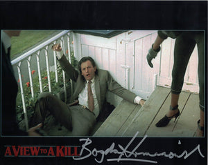 BOGDAN KOMINOWSKI -Klotkoff  in James Bond - A View To A Kill Hand signed 10 x 8 photo