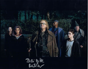 BRIGITTE MILLAR - 	Emmeline Vance in Harry Potter hand signed 10 x 8 photo