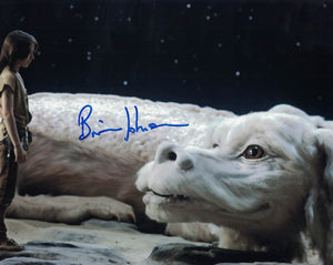 BRIAN JOHNSON - Visual Effects - The Never Ending Story hand signed 10 x 8 photo