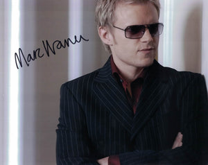 MARC WARREN - Danny Blue in Hustle hand signed 10 x 8 photo