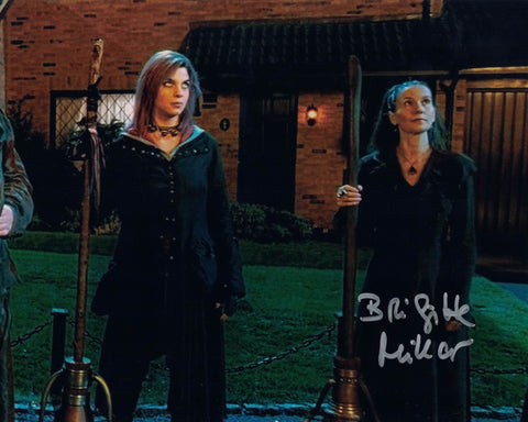 BRIGITTE MILLAR - 	Emmeline Vance in Harry Potter & The Order of The Phoenix - hand signed 10 x 8 photo