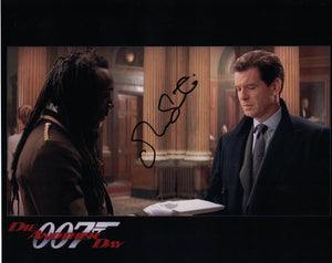 OLIVER SKEETE - Concierge in Die Another Day - James Bond Hand signed