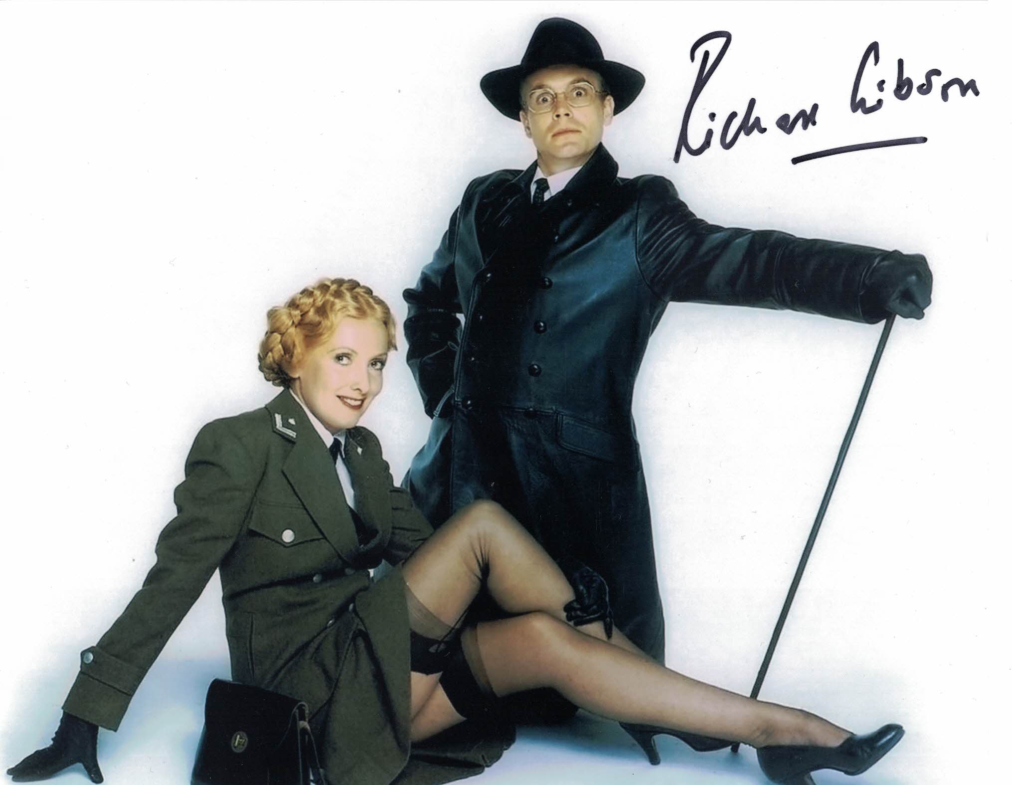 RICHARD GIBSON - Herr Flick in 'Allo, 'Allo hand signed photo