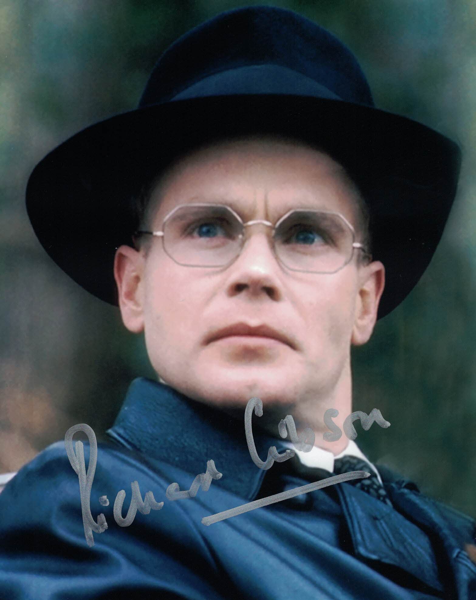 RICHARD GIBSON - Herr Flick in 'Allo, 'Allo hand signed photo