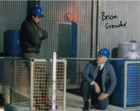 BRIAN CROUCHER - Connors in Edge of Darkness hand signed 10 x 8 photo
