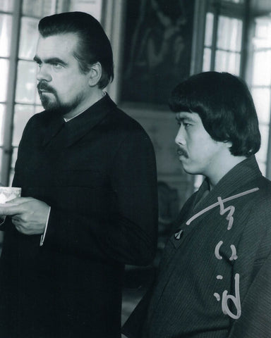 TOSHIRO SUGA - Chang from James Bond Moonraker hand signed 10 x 8 photo